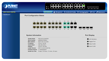 User-friendly web management for Pro AV switch network