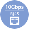 10Gbps RJ45