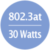 802.3at 30Watts