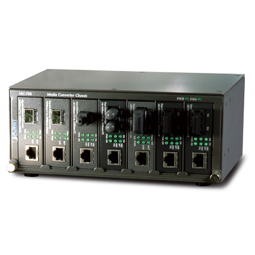 7-Slot Media Converter Chassis  MC-700