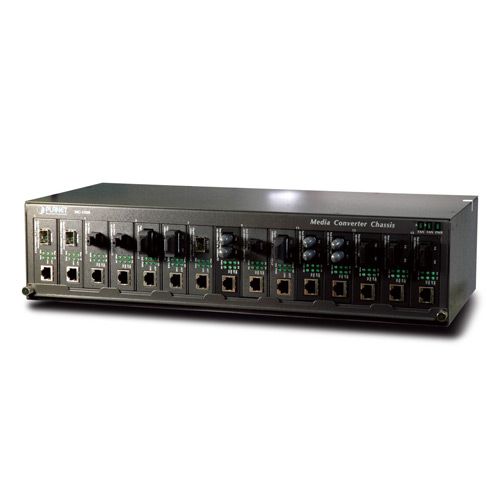 15-Slot Media Converter Chassis MC-1500