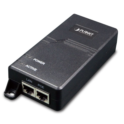 Single-Port 10/100/1000Mbps Ultra PoE Injector (60 Watts, internal PWR) POE-172