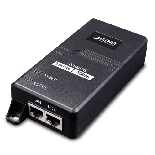 Single-Port Multigigabit 802.3at PoE+ Injector (30 Watts) POE-165