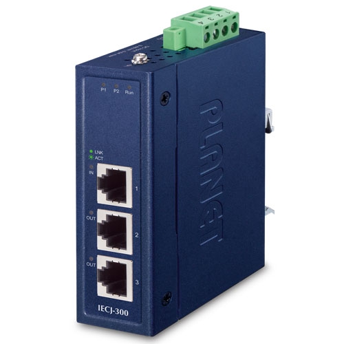 Industrial 3-Port EtherCAT Junction Slave IECJ-300